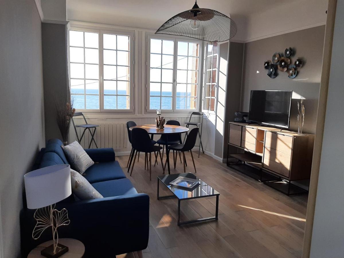 Au Gre Des Marees, Appartement Face A La Mer, Classe 3 Etoiles Ault Exterior photo